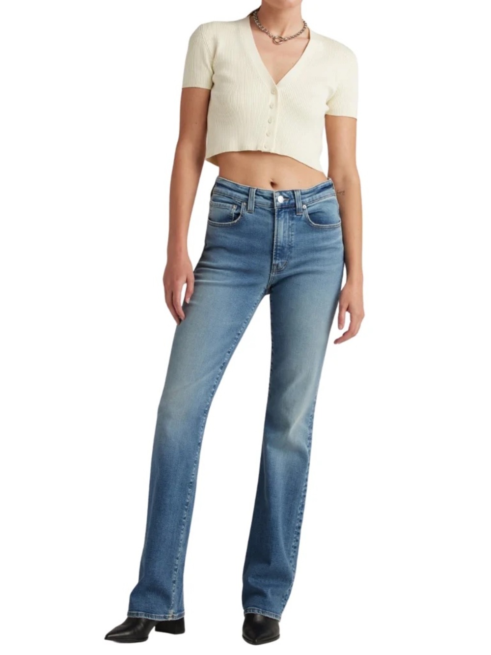 EDWIN Lark Jeans EW20671CS Flashback Bootcut Flare Denim Size 30